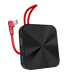Slika od Power Bank KONFULON 10000mAh A5Q USB/PD 22.5W/20W sa Type-C kablom crni