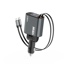 Slika od Auto punjac Moxom MX-VC53 USB & Type C output  + Type C & lightning cable output 45W crni