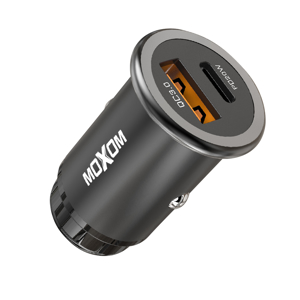 Slika od Auto punjac MOXOM MX-VC11 PD3.0+QC3.0 20W+18W crni