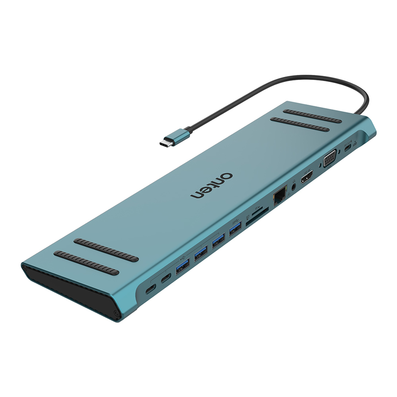 Slika od Dock stanica multifunkcionalna USB Type-C 14u1 (OTN-9199A) Onten
