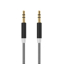 Slika od Audio AUX kabal New crno-beli
