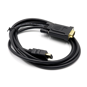 Slika od HDMI kabal na VGA 1.8m crni