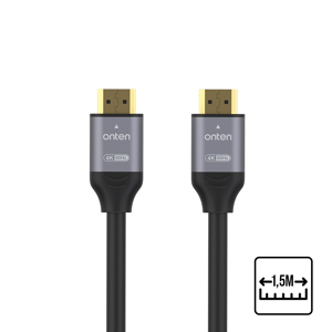 Slika od Kabal HDMI 2.0 4K 60Hz 18Gbps aluminijumski 1.5m (OTN-8318) Onten