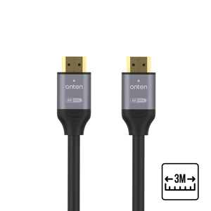Slika od Kabal HDMI 2.0 4K 60Hz 18Gbps aluminijumski 3m (OTN-8318) Onten