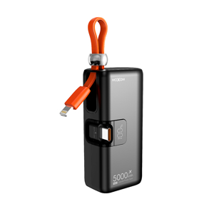 Slika od Power bank Moxom MX-PB161 fast PD20W+ PD22.5W 5000mAh crna