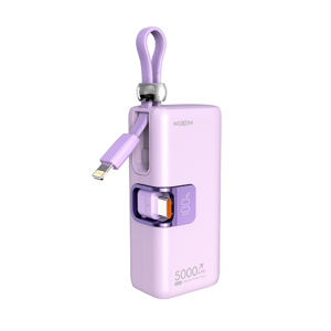 Slika od Power bank Moxom MX-PB161 fast PD20W+ PD22.5W 5000mAh ljubicasta