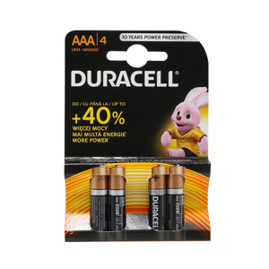 Slika od Baterija alkalna 1.5V AAA LR3 blister 4/1 Duracell