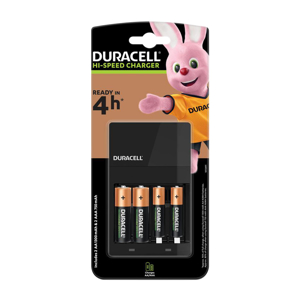 Slika od Punjac CEF14 + punjive baterije 2xAA 1300mAh + 2xAAA 750mAh Duracell