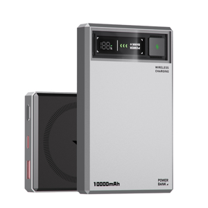 Slika od Power Bank Moxom MX-PB178 Meteorite Magsafe QC22.5W+15W magnetic fast 10000mAh sivi