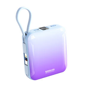 Slika od Power Bank Moxom MX-PB155 fast 10000mAh SCP 22.5W QC18W+ PD20W 3A ljubicasti