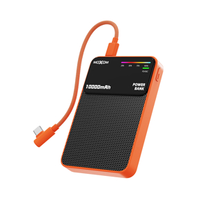 Slika od Power Bank Magsafe Moxom MX-PB200 fast PD 20W + wireless 15W Type C - Type C 10000mAh narandzasti