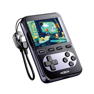 Slika od Power Bank MagSafe Moxom MX-PB192 Mini game console PD20W + 15W wireless Type-C to Type-C 5000mAh crni