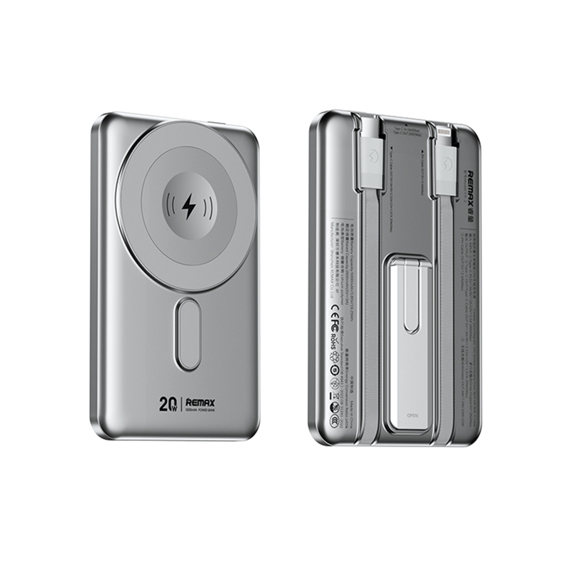 Slika od Power Bank Magsafe REMAX CX-1 15W 5000mAh srebrni