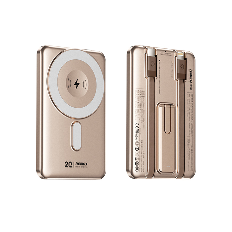 Slika od Power Bank Magsafe REMAX CX-1 15W 5000mAh zlatni