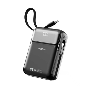 Slika od Power Bank Moxom MX-PB210 super fast charge 35W 20000mAh crni
