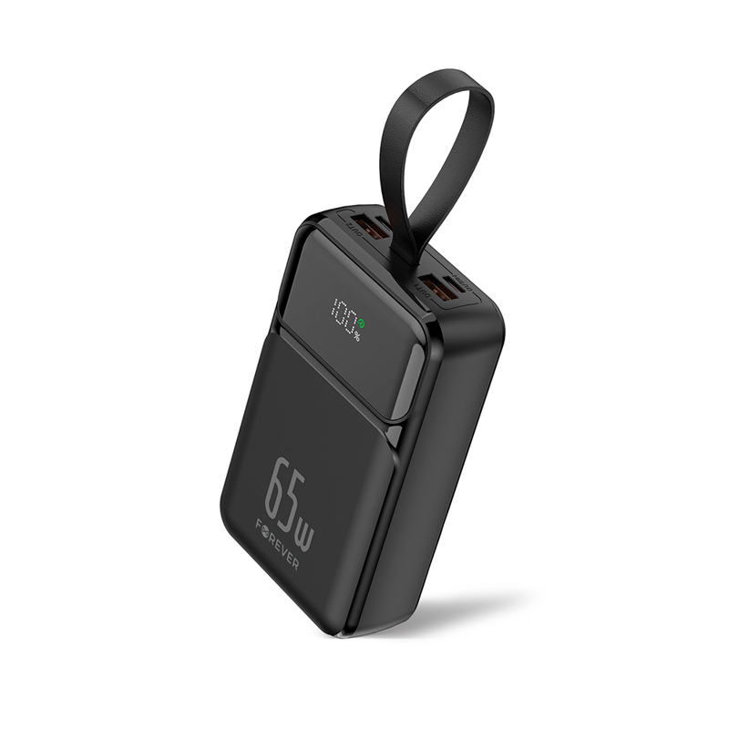 Slika od Power bank Forever TB-400 PD+QC USB-A/Type C 65W 20000mAh crni