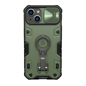 Slika od Futrola Nillkin Cam Shield Armor Pro za iPhone 14 (6.1) zelena