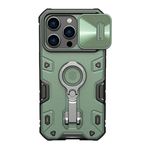 Slika od Futrola Nillkin Cam Shield Armor Pro za iPhone 14 Pro (6.1) zelena