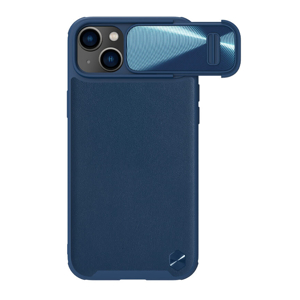 Slika od Futrola Nillkin Cam Shield Leather S za iPhone 14 (6.1) plava