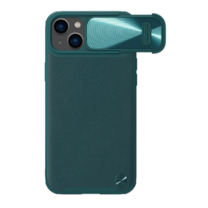 Slika od Futrola Nillkin Cam Shield Leather S za iPhone 14 (6.1) zelena