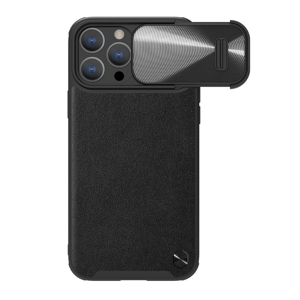 Slika od Futrola Nillkin Cam Shield Leather S za iPhone 14 Pro (6.1) crna