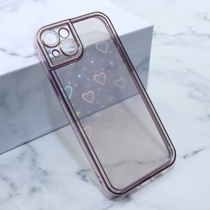 Slika od Futrola Heart IMD za iPhone 14 Plus 6.7 roze