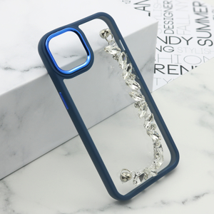 Slika od Futrola Chain za iPhone 13 6.1 plava