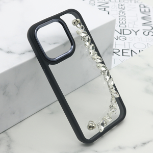 Slika od Futrola Chain za iPhone 14 Pro 6.1 crna