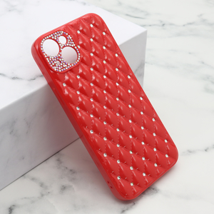 Slika od Futrola CRYSTAL SHINY za iPhone 14 Plus (6.7) crvena