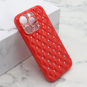 Slika od Futrola CRYSTAL SHINY za iPhone 14 Pro (6.1) crvena