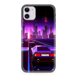 Slika od Futrola ULTRA TANKI PRINT CLEAR NEON WAVE za iPhone 11 (6.1) NW03