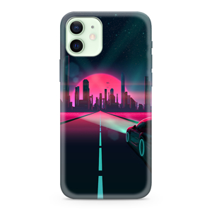 Slika od Futrola ULTRA TANKI PRINT CLEAR NEON WAVE za iPhone 12/12 Pro (6.1) NW01