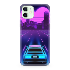 Slika od Futrola ULTRA TANKI PRINT CLEAR NEON WAVE za iPhone 12/12 Pro (6.1) NW02