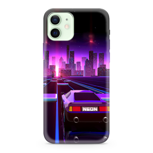 Slika od Futrola ULTRA TANKI PRINT CLEAR NEON WAVE za iPhone 12/12 Pro (6.1) NW03
