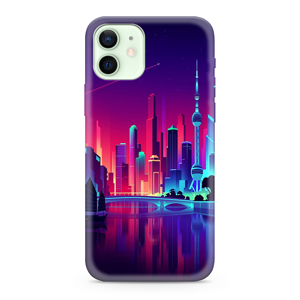 Slika od Futrola ULTRA TANKI PRINT CLEAR NEON WAVE za iPhone 12/12 Pro (6.1) NW05