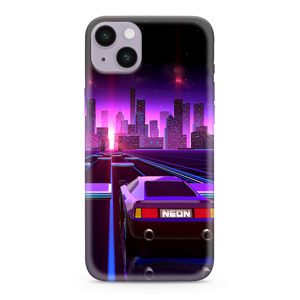 Slika od Futrola ULTRA TANKI PRINT CLEAR NEON WAVE za iPhone 14 Plus (6.7) NW03