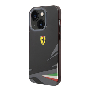 Slika od Futrola FERRARI Print za Iphone 14 crna Full ORG (FEHCP14SYITK)