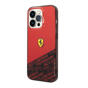 Slika od Futrola FERRARI Scuderia Print za Iphone 14 Pro Max crvena Full ORG (FEHCP14XUBOR)