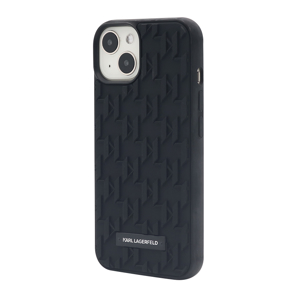 Slika od Futrola Karl Lagerfeld 3D Monogram za Iphone 14 Plus crna Full ORG (KLHCP14MRUPKL)