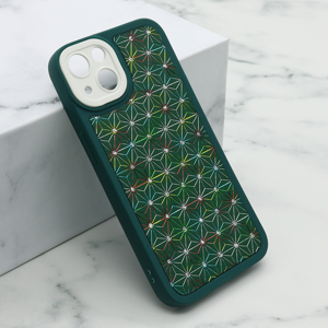 Slika od Futrola CRYSTAL SPARK za Iphone 13 (6.1) zelena