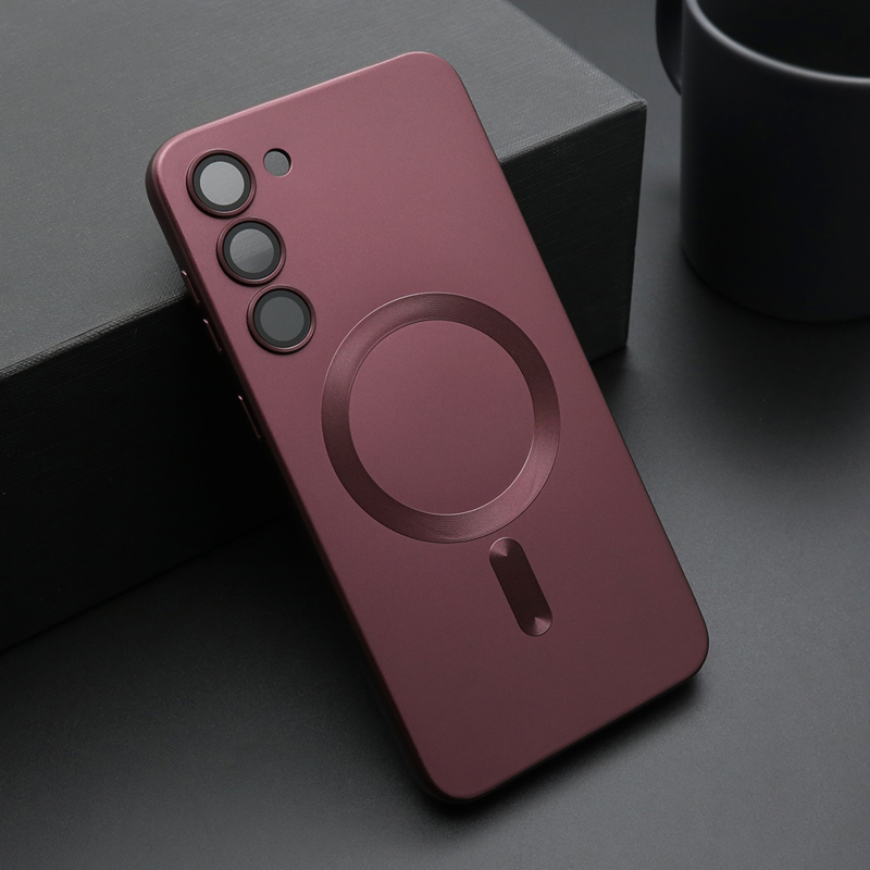 Slika od Futrola ELEGANT MAGSAFE za Samsung S916B Galaxy S23 Plus 5G crvena