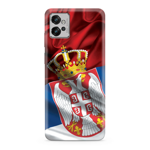 Slika od Futrola ULTRA TANKI PRINT CLEAR za Motorola Moto G32 SRB10