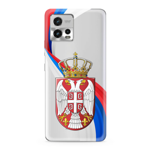 Slika od Futrola ULTRA TANKI PRINT CLEAR za Motorola Moto G72 SRB12