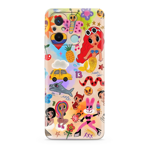Slika od Futrola ULTRA TANKI PRINT CLEAR za Xiaomi Redmi 12C ND0326
