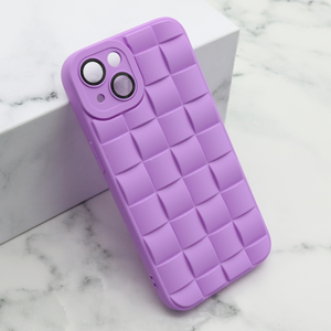 Slika od Futrola 3D WALL za iPhone 13 (6.1) ljubicasta