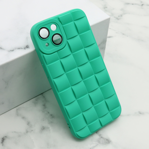 Slika od Futrola 3D WALL za iPhone 13 (6.1) tirkizna