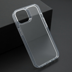 Slika od Futrola COLOR FRAME za iPhone 13 (6.1) srebrna (providna)