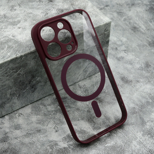 Slika od Futrola MAGSAFE EDGE za iPhone 14 Pro (6.1) bordo