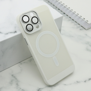 Slika od Futrola BREATH MagSafe za iPhone 14 Pro Max (6.7) srebrna