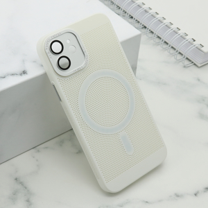 Slika od Futrola BREATH MagSafe za Iphone 12 (6.1) srebrna